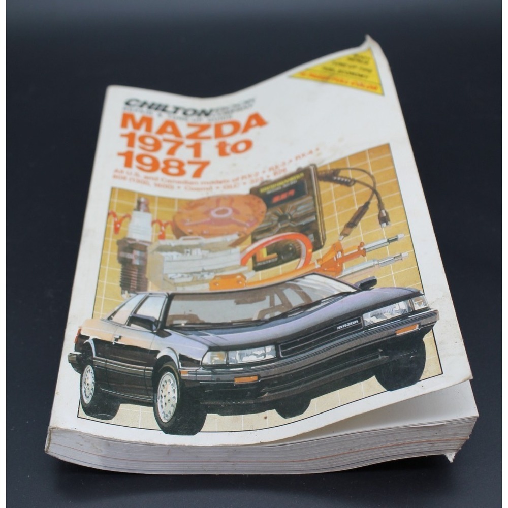 Chilton Repair and Tune-Up Guide Mazda 1971 to 1987 All US Canada Models 6981